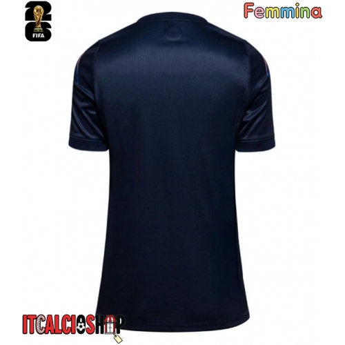 Uruguay Seconda Maglia Femmina Mondiali 2026 Manica Corta